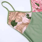 Vestido Longo Estampado com Alça Espaguete Eliane