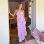 Vestido Longo Sem Costas Heloá