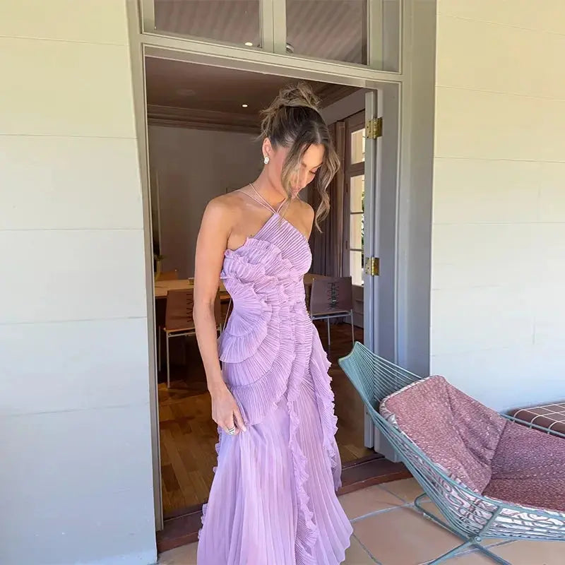 Vestido Longo Sem Costas Heloá