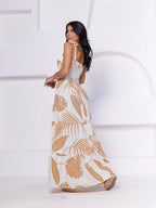 Vestido Longo com Alças Grossas - Isabela