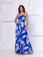 Vestido Longo com Alças Grossas - Isabela
