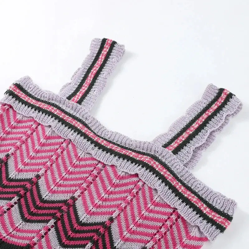 Vestido Longo de Tricô