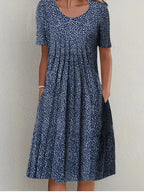 Vestido Midi Estampado Gláucia