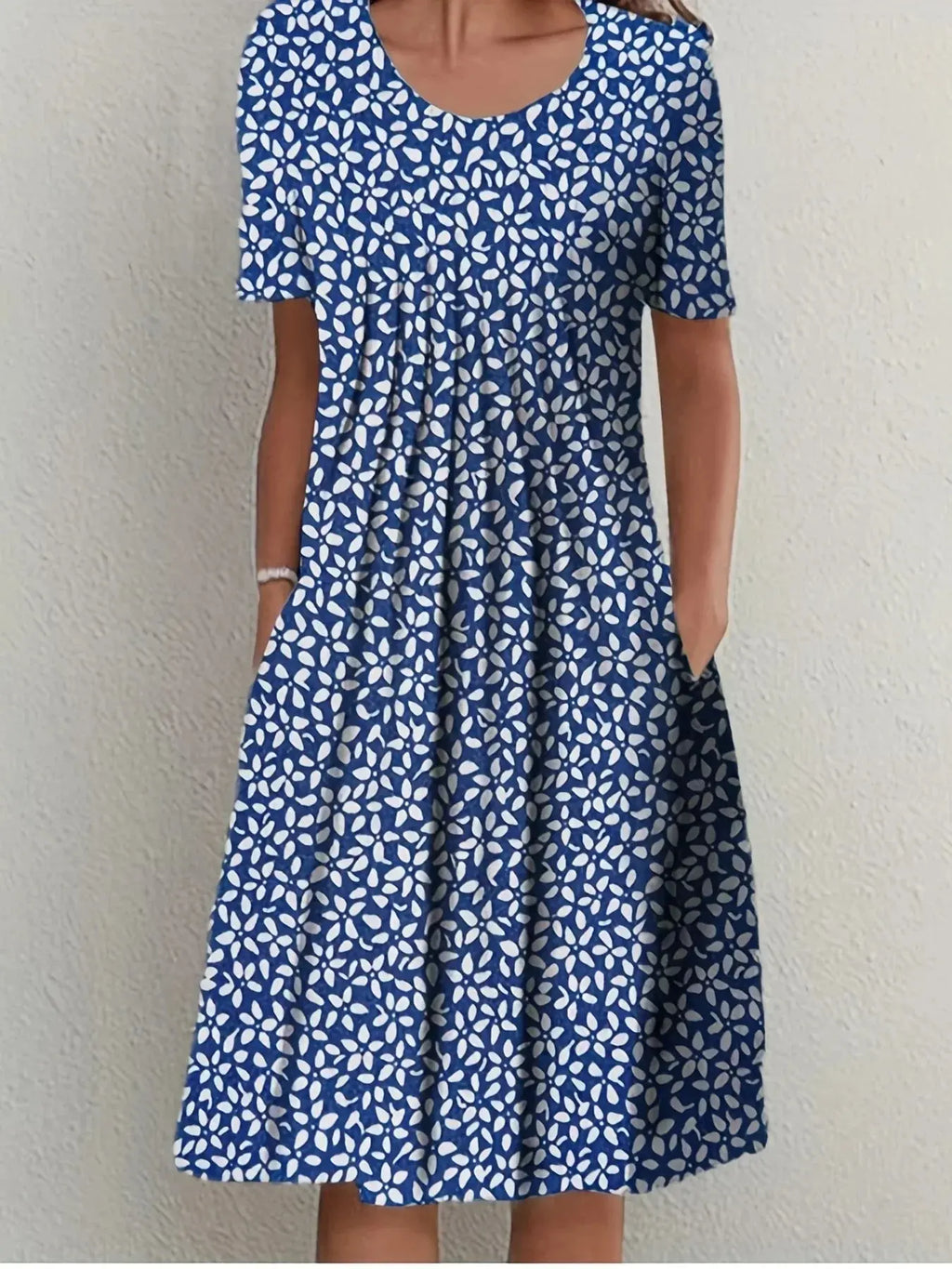 Vestido Midi Estampado Gláucia