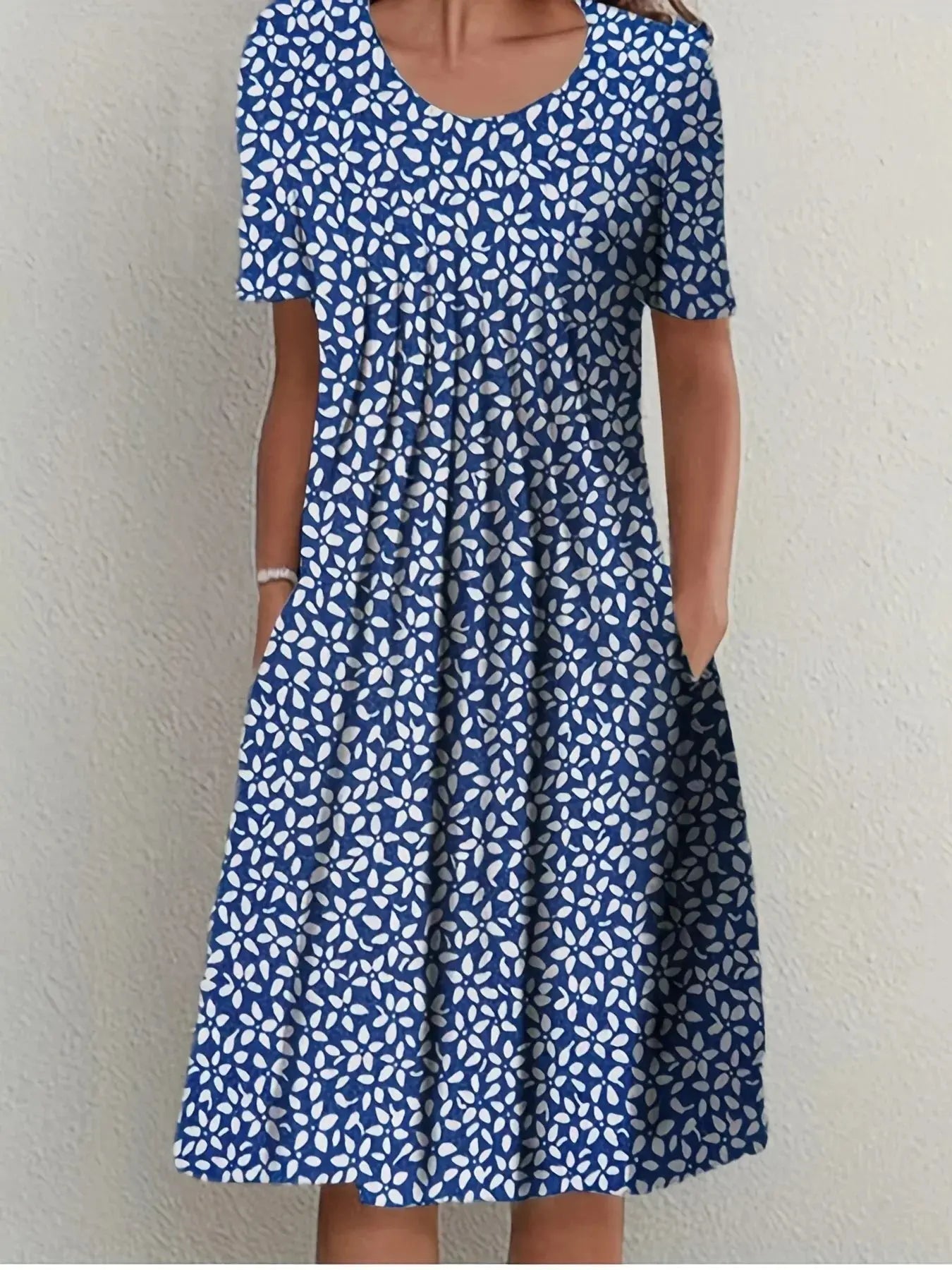 Vestido Midi Estampado Gláucia