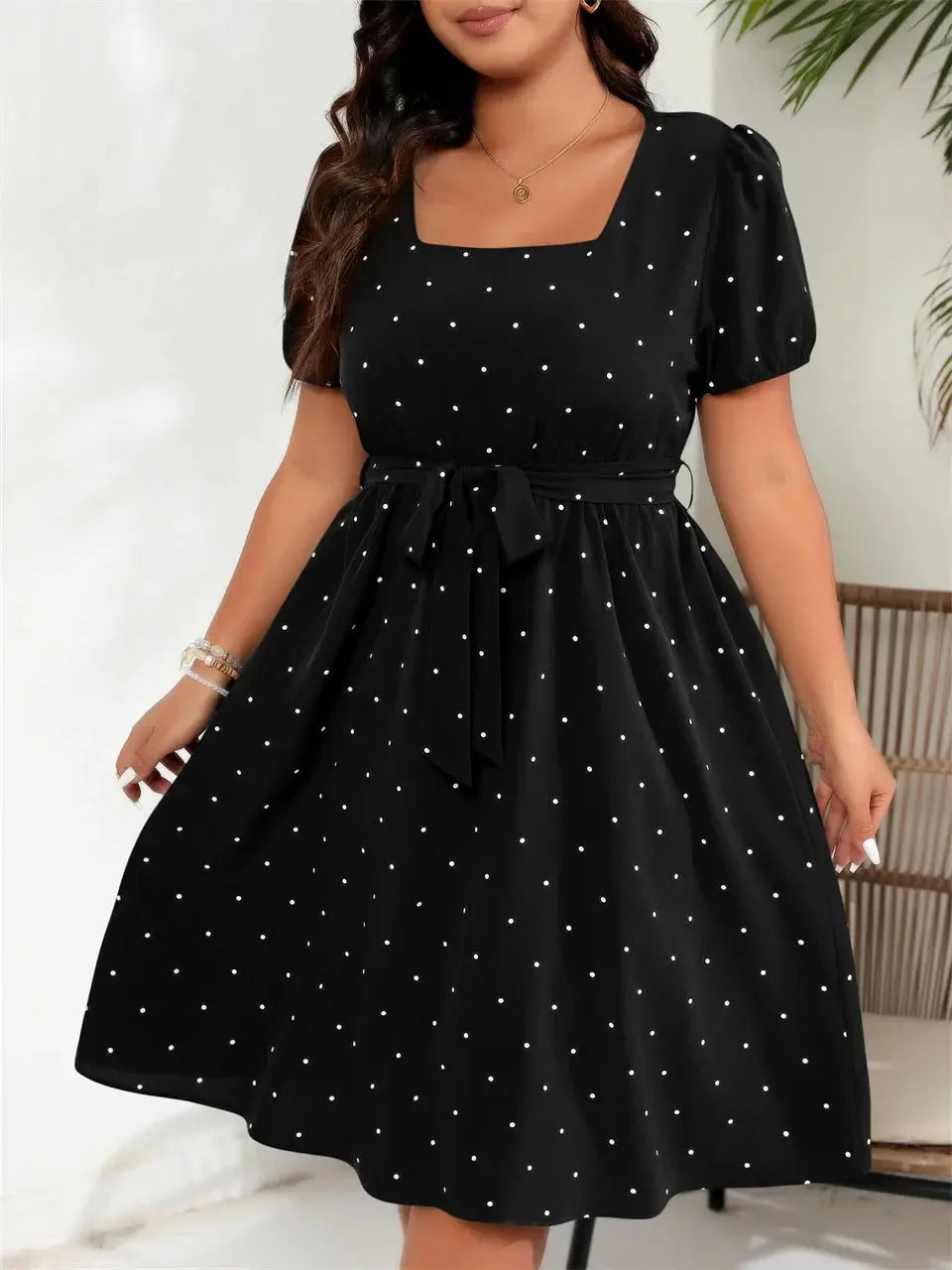 Vestido Midi Estampado Joyce