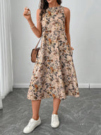 Vestido Midi Floral - Luana