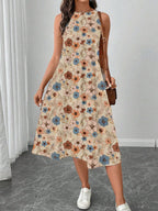 Vestido Midi Floral - Luana