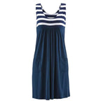 Vestido Midi Listrado Ivone