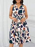 Vestido com Laço na Cintura - Elisa