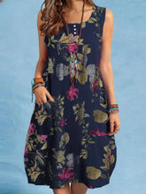 Vestido Midi Estampado Aurenne