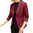 Blazer Feminino Alfaiataria Manga Longa  HumArraso
