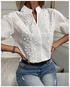 Blusa Feminina de Renda - Fabiana  HumArraso