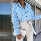 Camisa Feminina com Bolso Poás  HumArraso