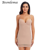 Body Modelador Estilo Vestido com Bojo NudeXXL HumArraso